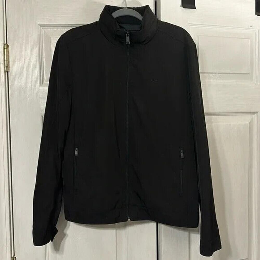 Calvin Klein Men’s Soft-Shell Jacket with Hoodie Size M